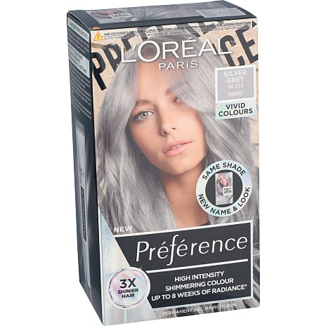 Permanent hårfarve 10.112 Silver Grey