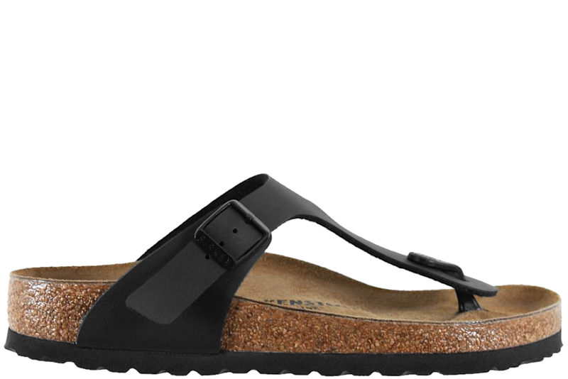 BRIKENSTOCK GIZEH BLACK TÅREM SANDAL