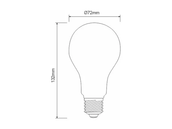 Ampoule LED classique 15W E27 4000k