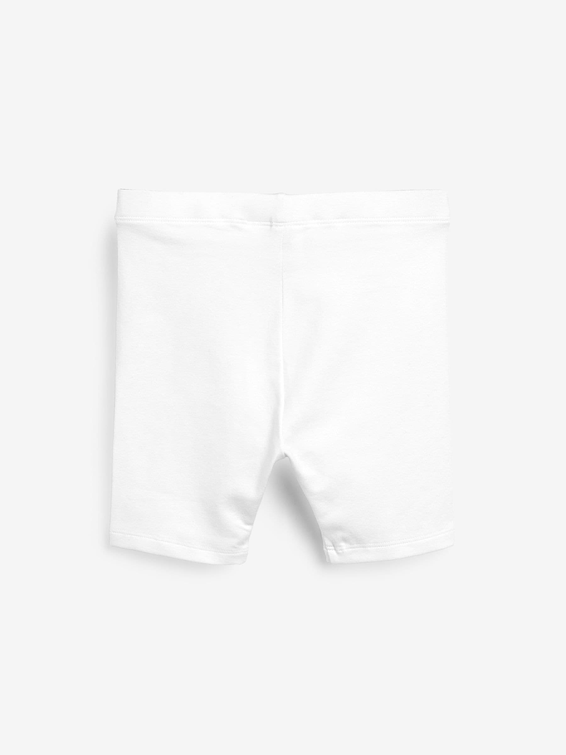 Wit - Fietsshort (3-16 jr)