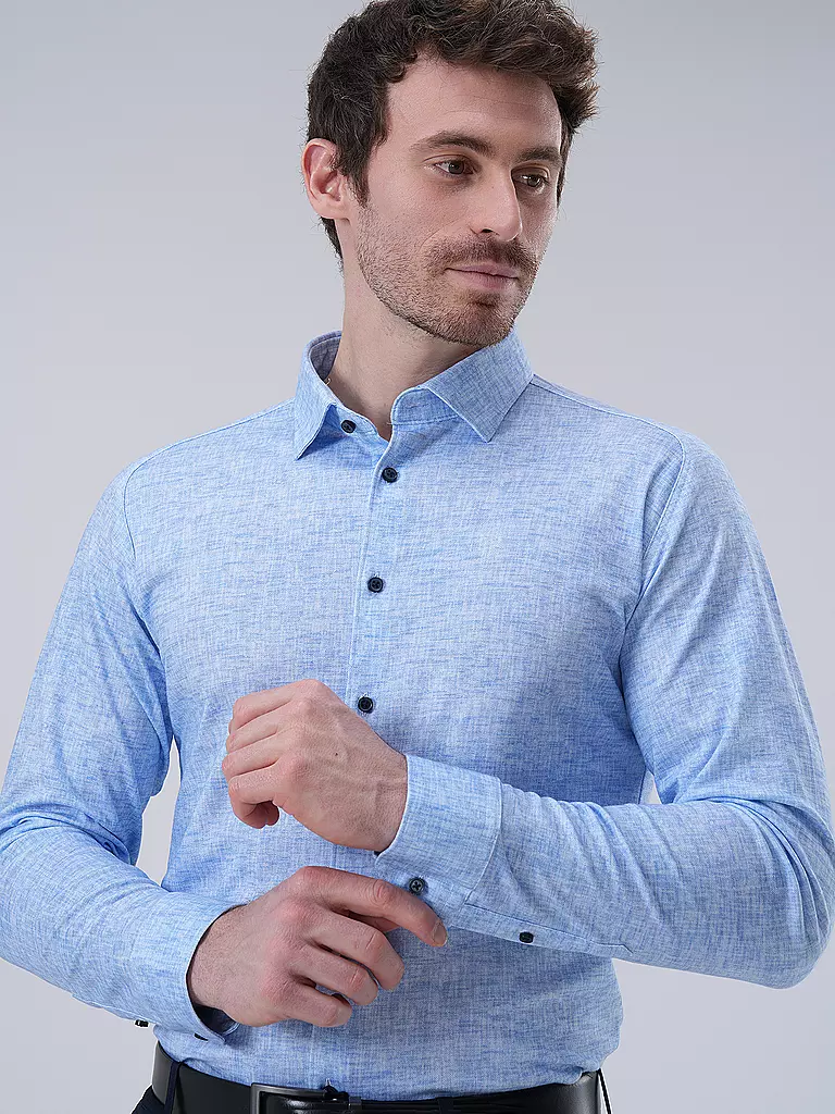 DESOTO Jerseyhemd hellblau