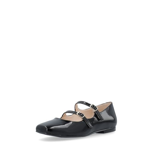 Bianco BIAEmily Karré Mary Jane Ballerinasko, Black, 38