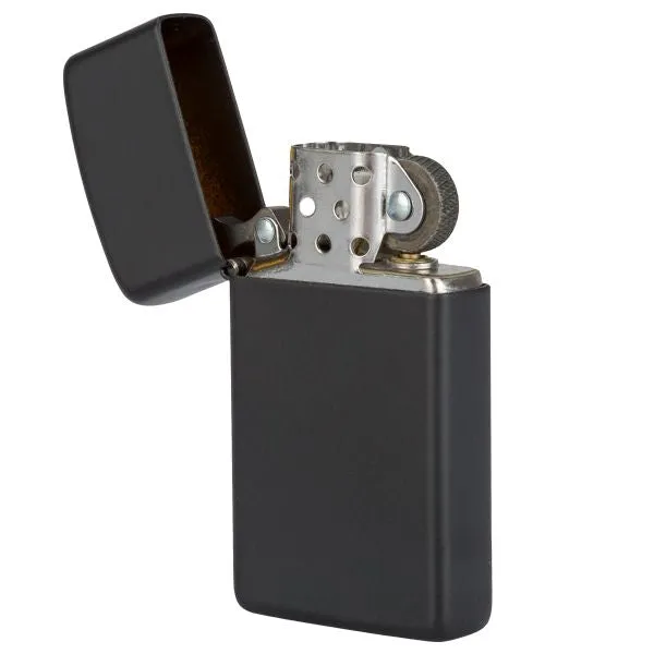 Zippo -  Zippo Slim schwarz