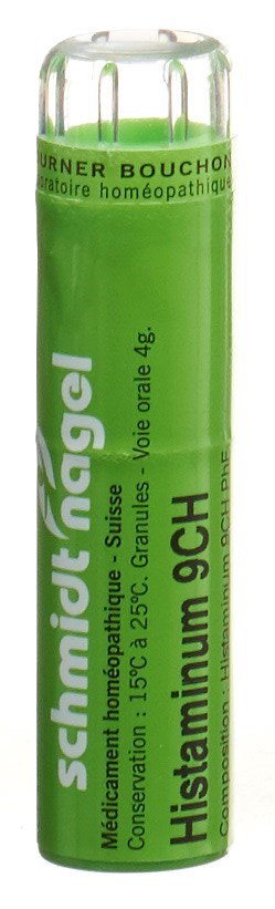 SCHMIDT-NAGEL Histaminum Gran 9 CH 4 g