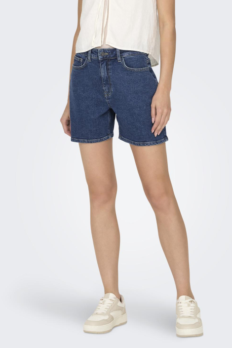 Jacqueline de Yong blauwe dames korte broek