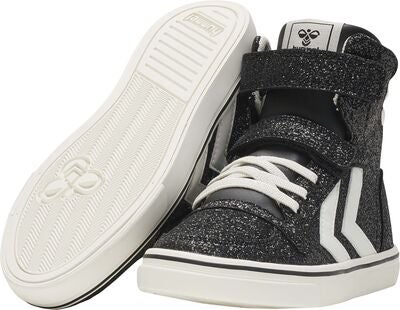 Hummel Slimmer Stadil Glitter Jr Sneaker, Black