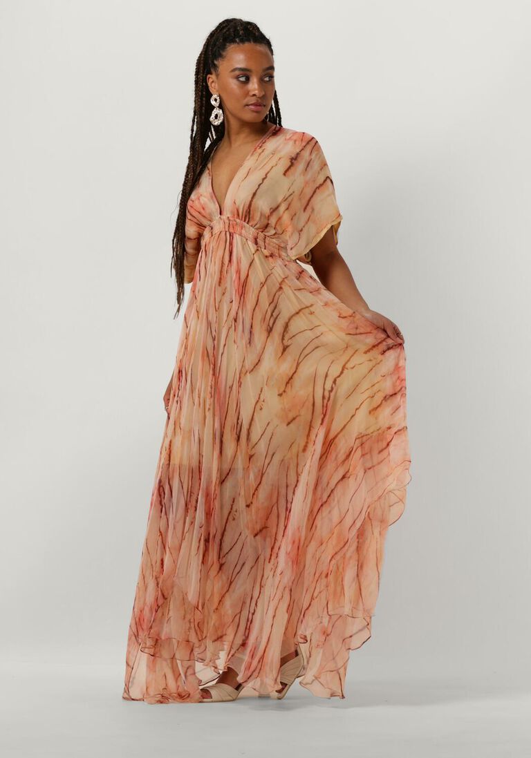 MES DEMOISELLES roze mes demoiselles maxi jurk mifive