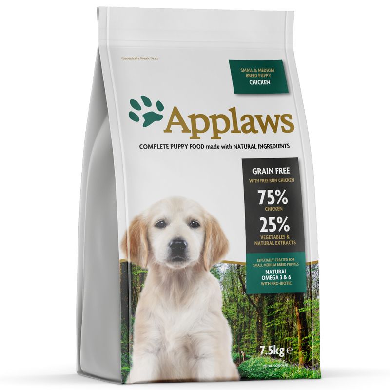 Applaws Puppy Small & Medium Breed, poulet