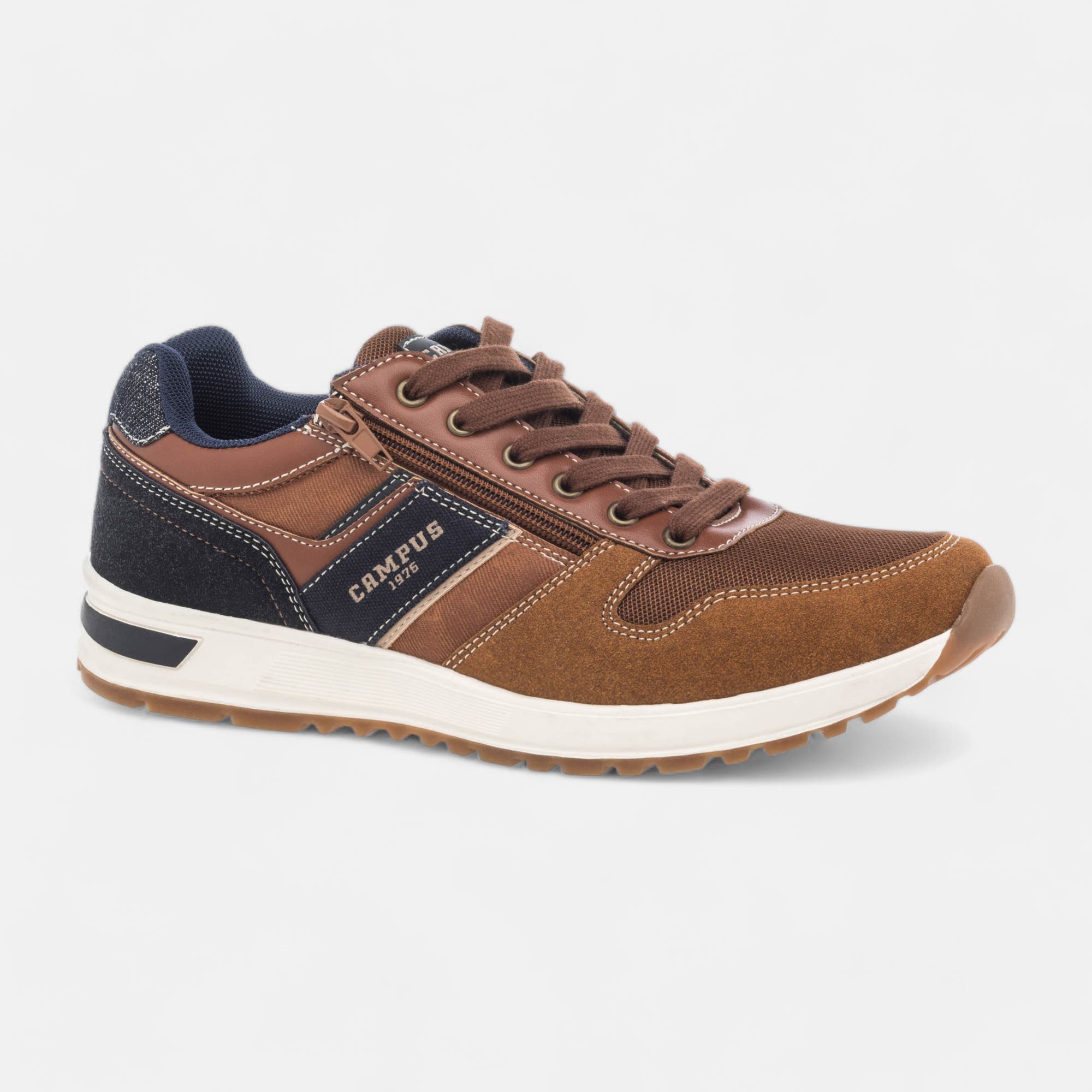 Baskets basses Homme cognac