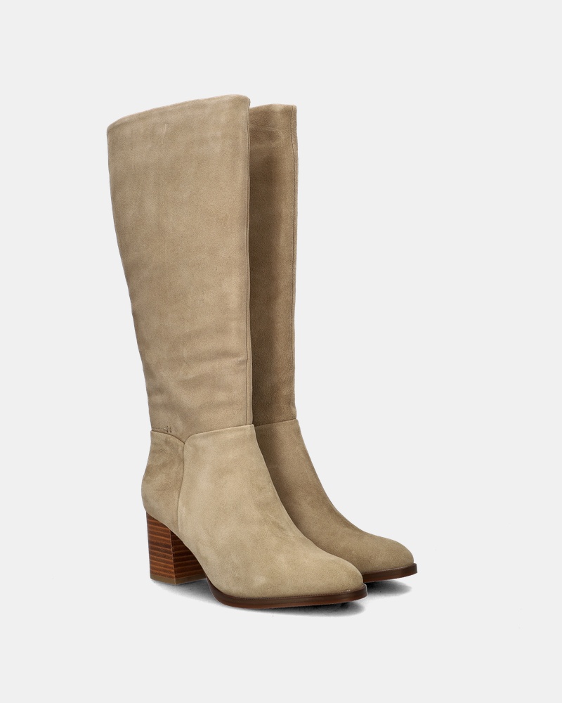Nelson Hoge laarzen  - beige