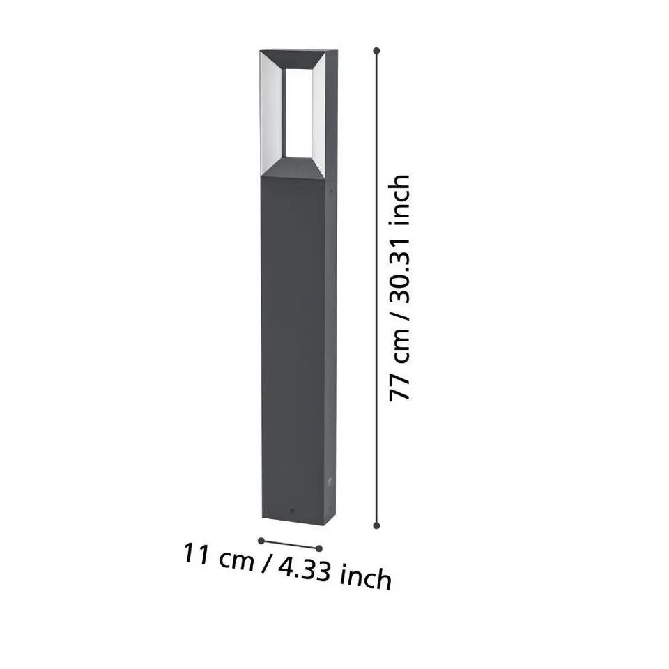 EGLO Riforano Staande lamp - LED - 11 cm - Zwart