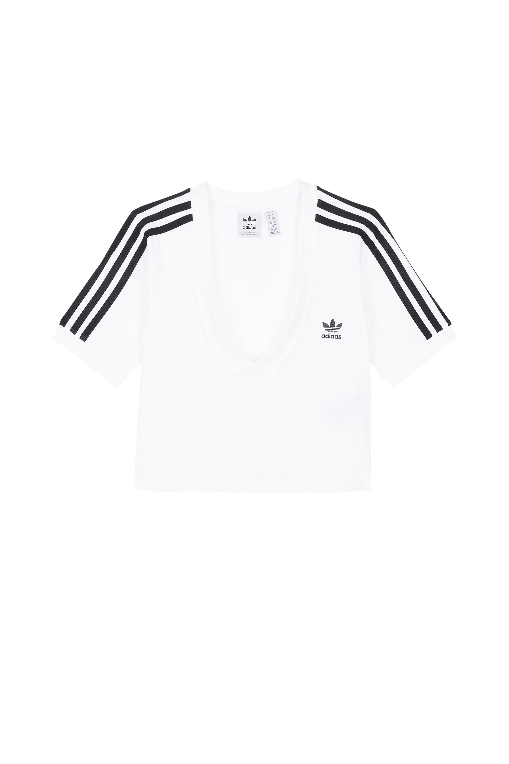 ADIDAS T-shirt CROPPED TEE Blanc