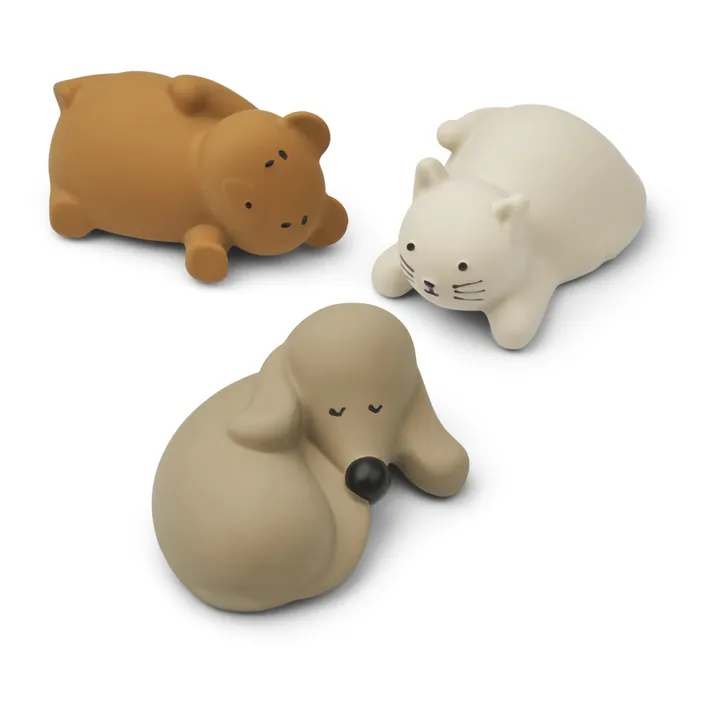 Liewood Jouets pour le bain Nori-set de 3 | Beige