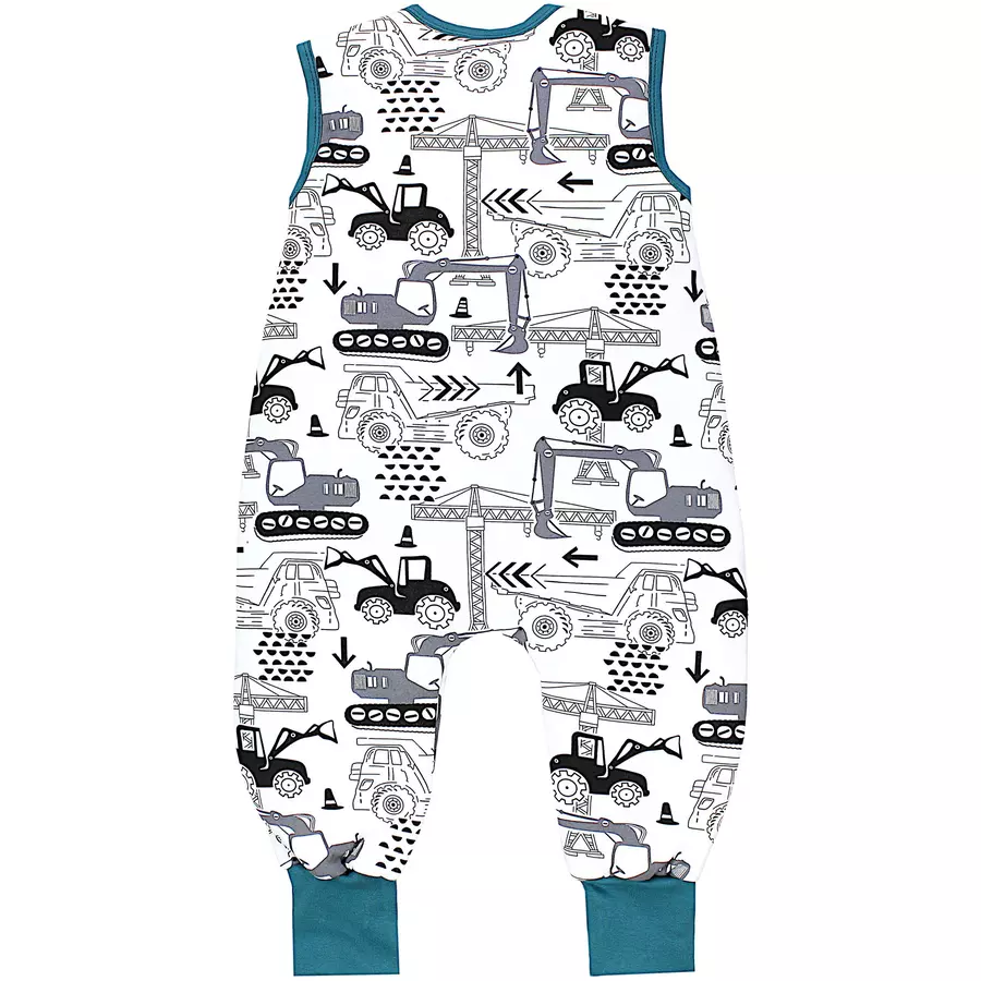 TupTam Baby  Winter Schlafsack mit Beinen 2,5 Tog grün Modell 1