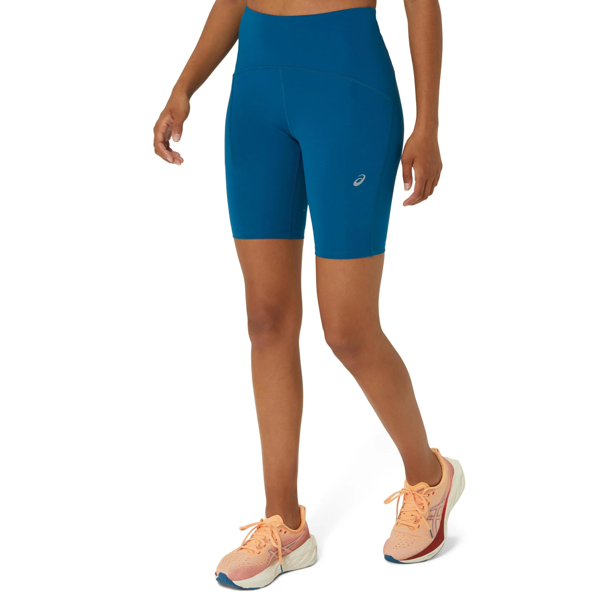 ASICS Road High Waist 8In Sprinter Collant De Course Femmes - Bleu