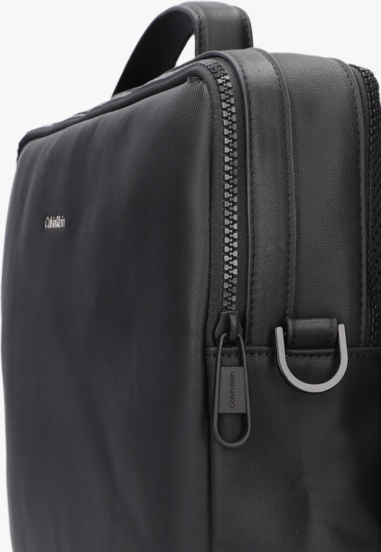 CALVIN KLEIN zwarte calvin klein laptoptas ck must pique 2g conv laptop bag