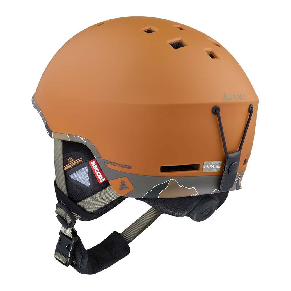 Cairn CENTAURE RESCUE - Casque ski Homme mat pecan