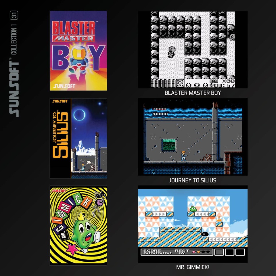 BLAZE Evercade Sunsoft Collection 1- BLAZE TAB Plus