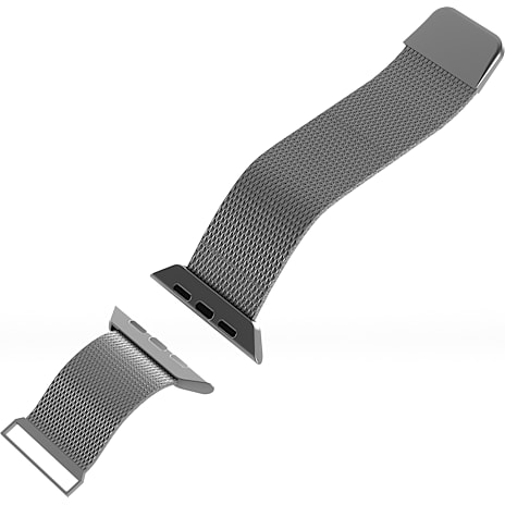 Puro urrem til apple watch 38/40/41 mm - sølv