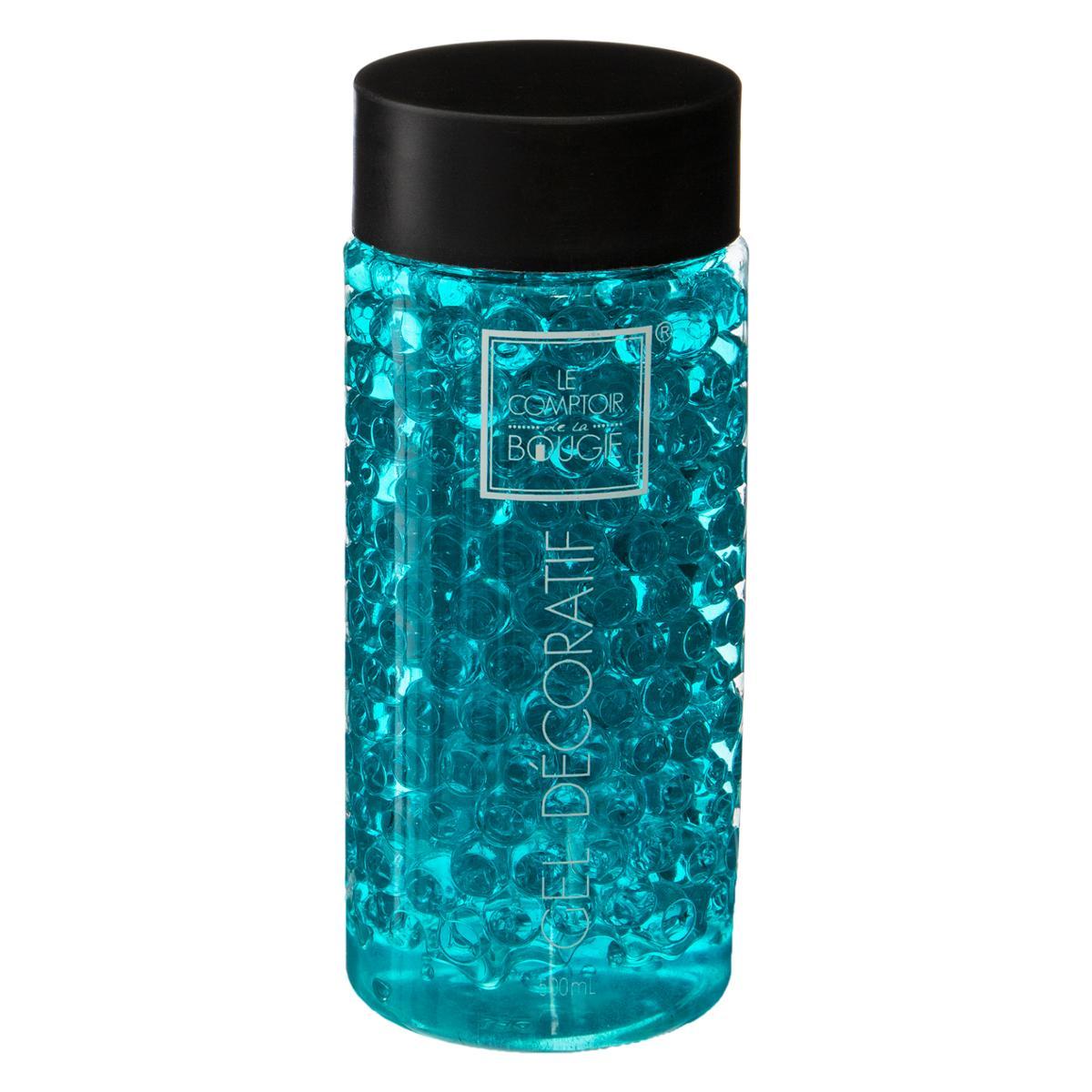 GEL CRYSTAL VASE TURQUOI 400ML