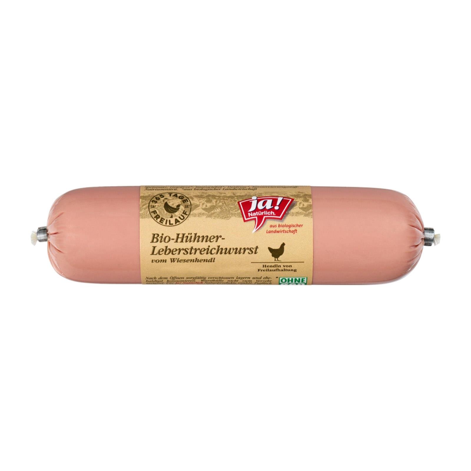 Ja! Natürlich Hühnerstreichwurst