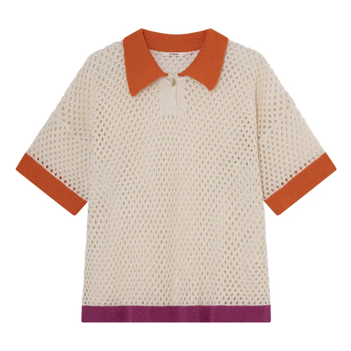 Dr Bloom Polo Maille Havana | Ecru