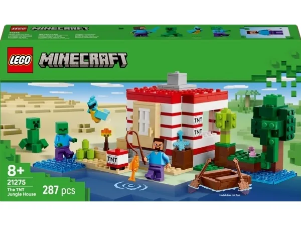 LEGO Minecraft 21275 TNT-junglehuset