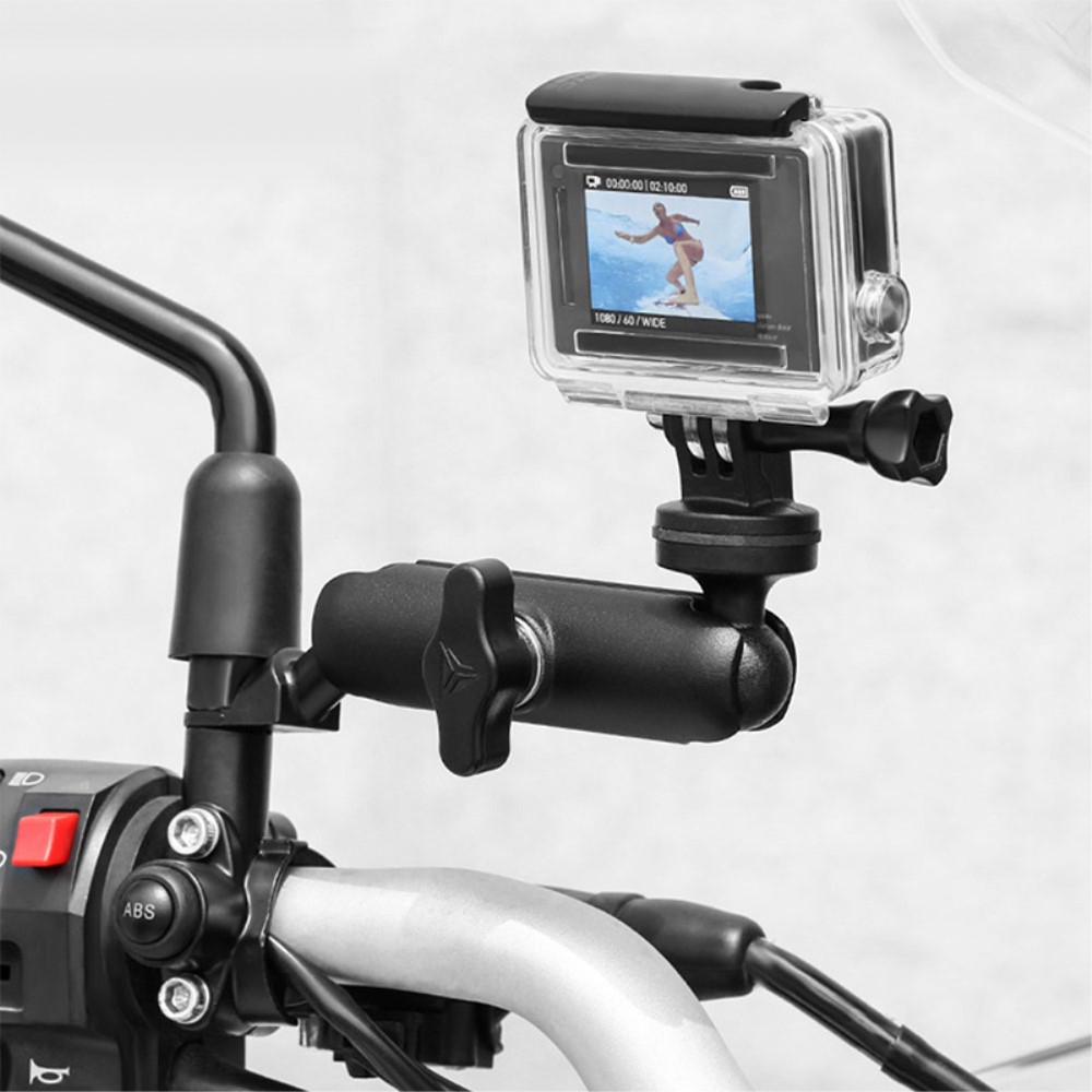 Alu Motorrad Halterung Lenkstangen Halterung mit 1/4