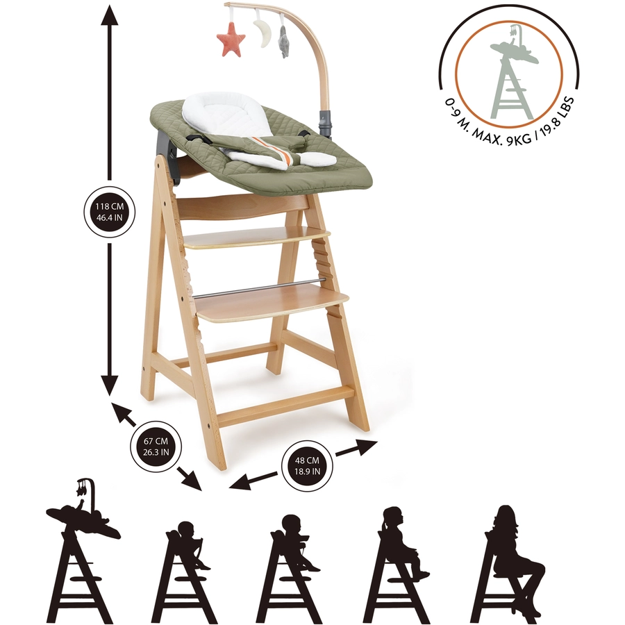 509 Crew SKY 2-in-1 Bouncer khaki