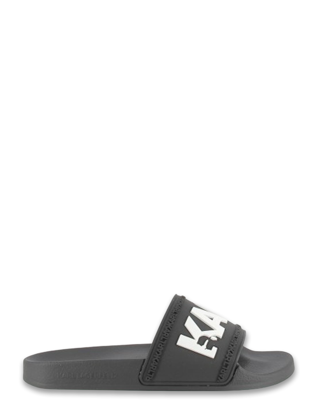 karl lagerfeld claquette homme kondo karl logo slide noir