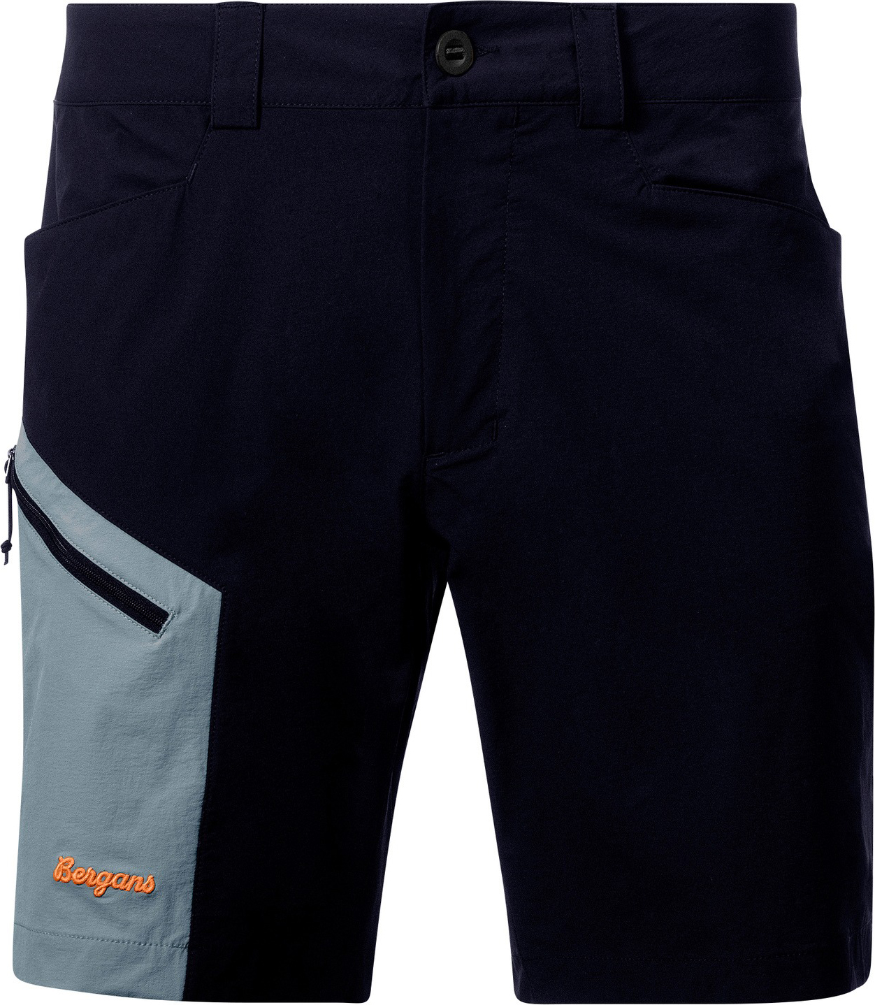 Vaagaa Light Softshell Shorts Herre Black/Husky Blue