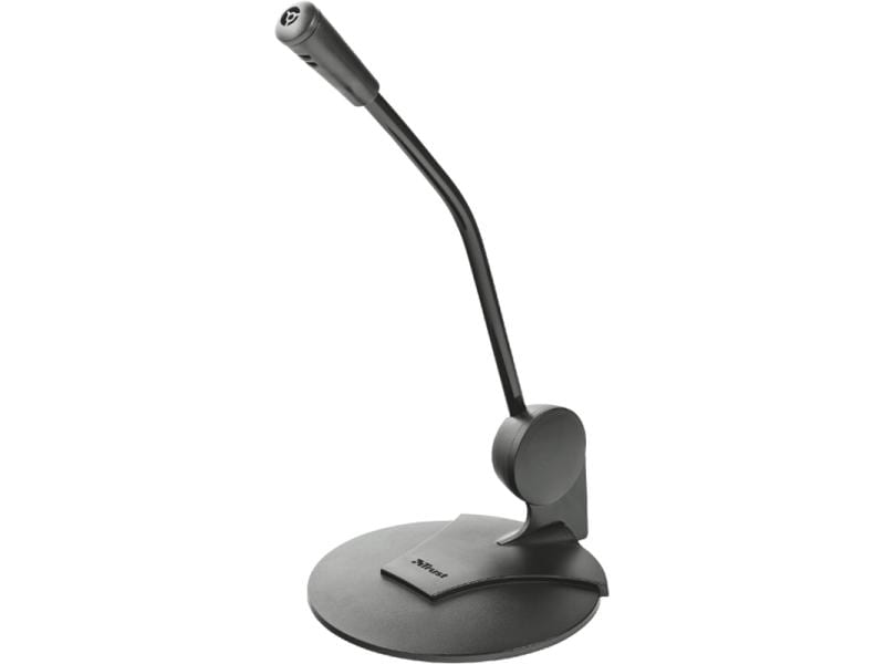 Trust Mikrofon Primo Desk Tischmikrofon mit Ständer