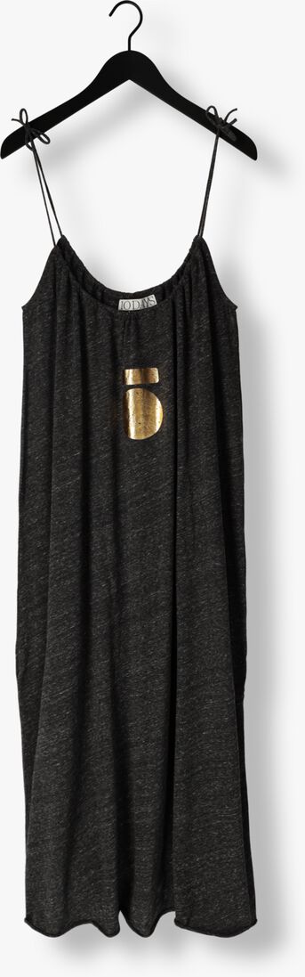 10DAYS grijze 10days midi jurk maxi dress medal
