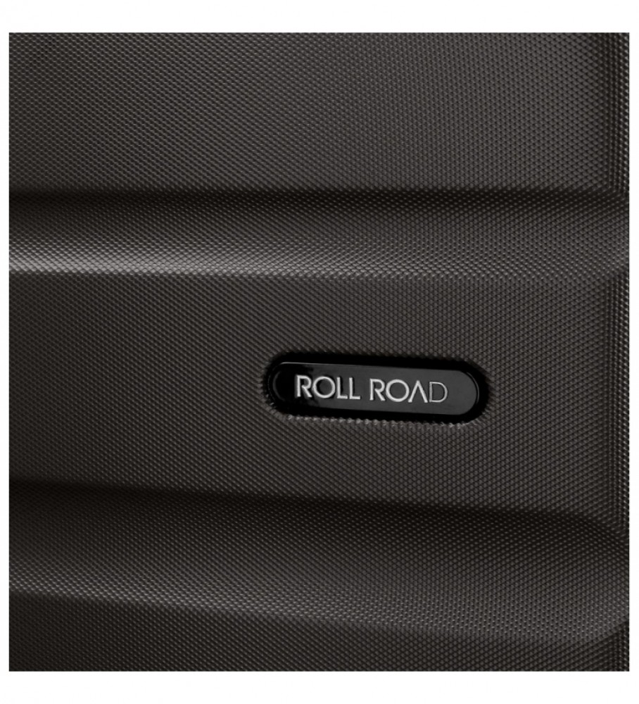 Mala rígida média Roll Road 65cm Roll Road Flex preta