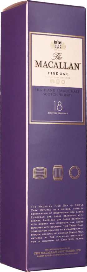 THE MACALLAN 18 YEARS FINE OAK 70CL