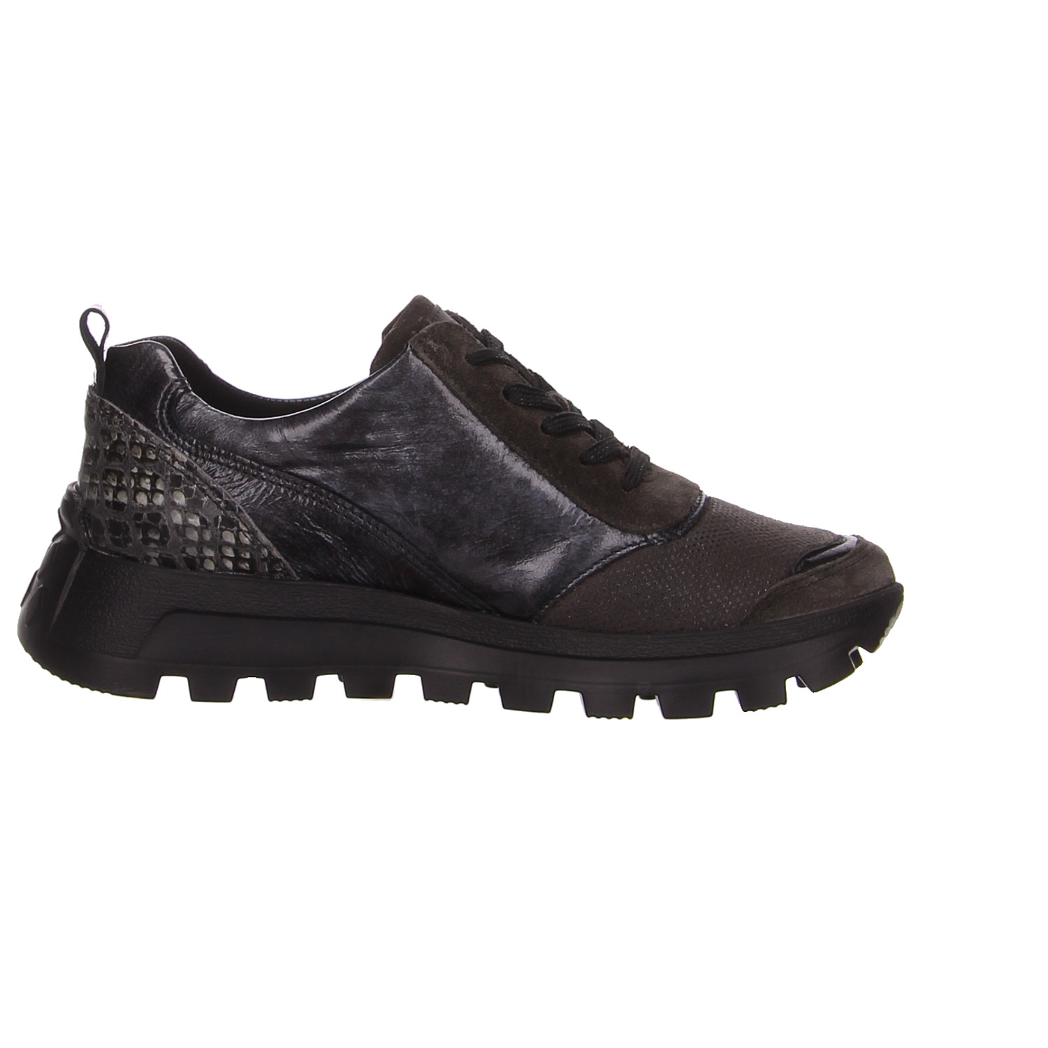 Waldläufer Sneaker grau grau