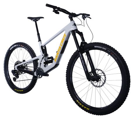 VTT Tout-Suspendu Santa Cruz Bronson 4.1 Sram GX AXS 12V MX (29/27.5'') Blanc