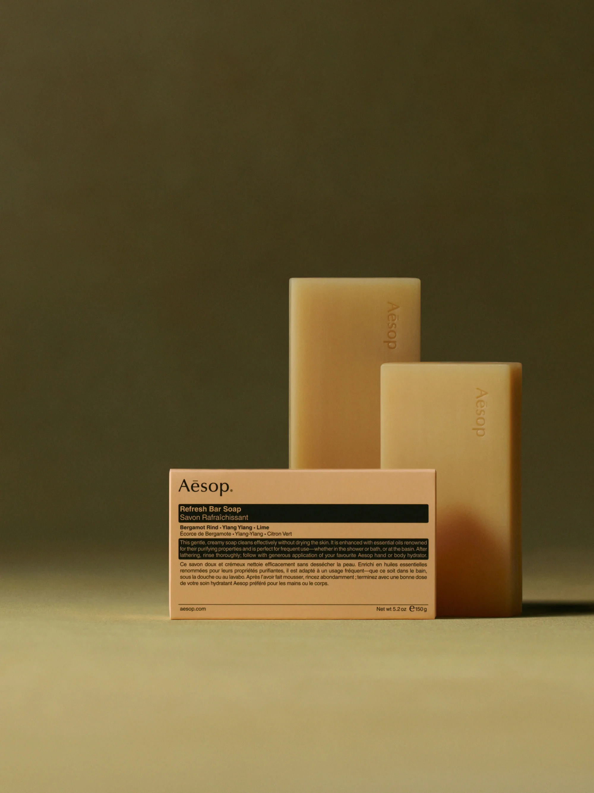 Zeep Refresh (bergamot, ylang ylang, limoen)