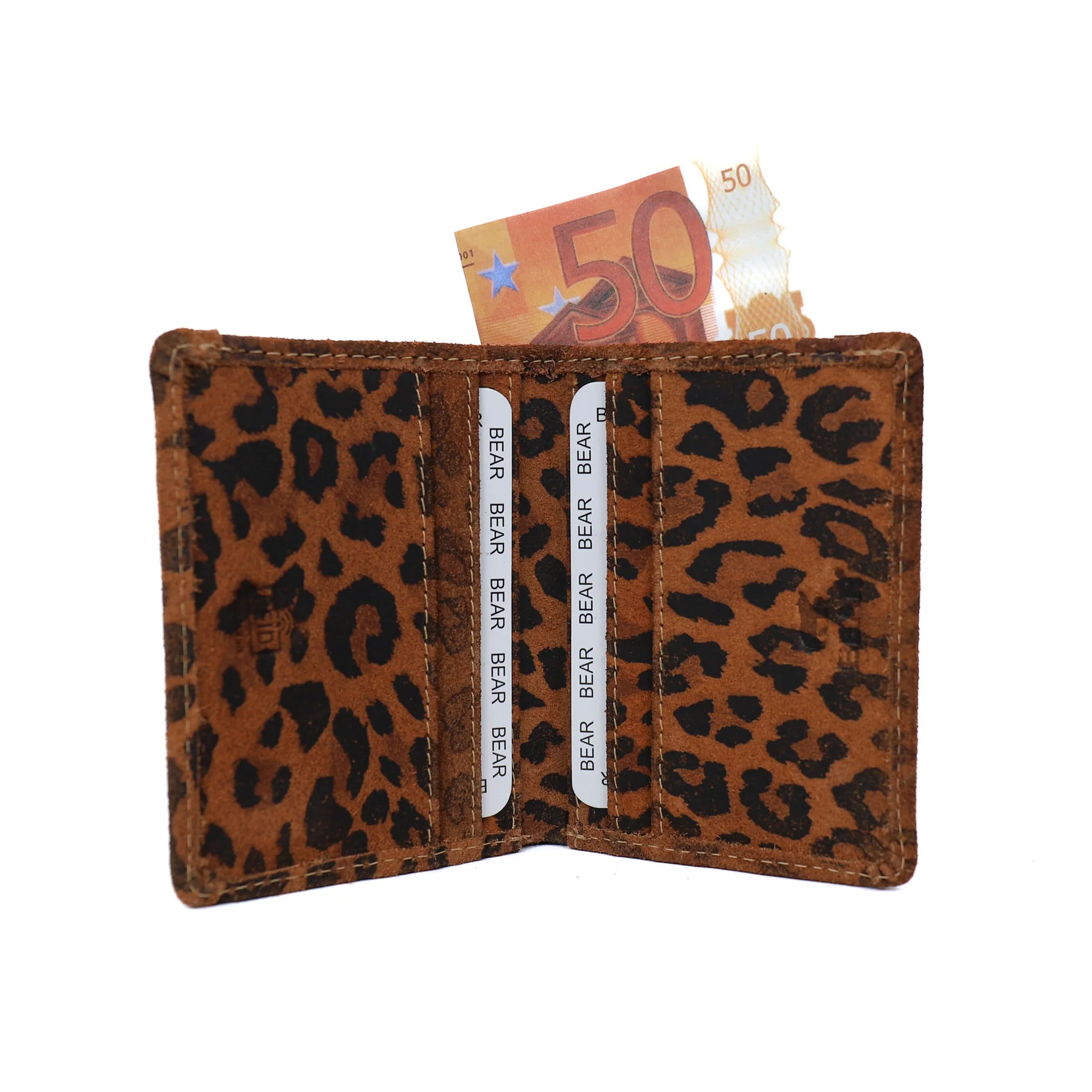 Bear Design Callisto Pelle Pasjeshouder Cas Panther CP7040