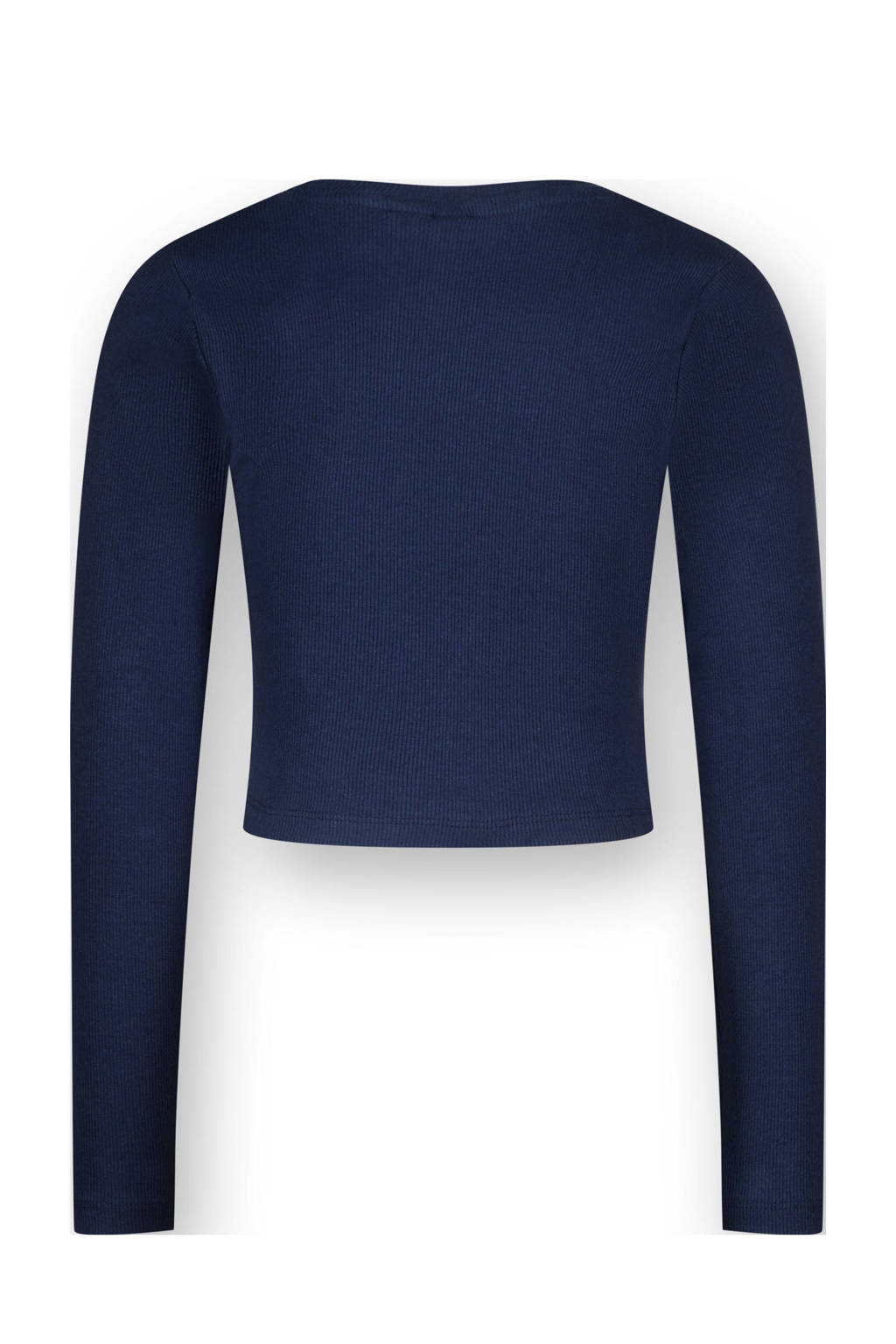 Vingino longsleeve Basic met printopdruk donkerblauw