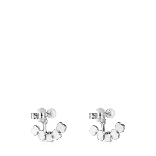 Pendientes de prata com gemas Mini Color