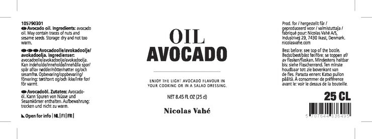 Nicolas Vahé Avocado oil
