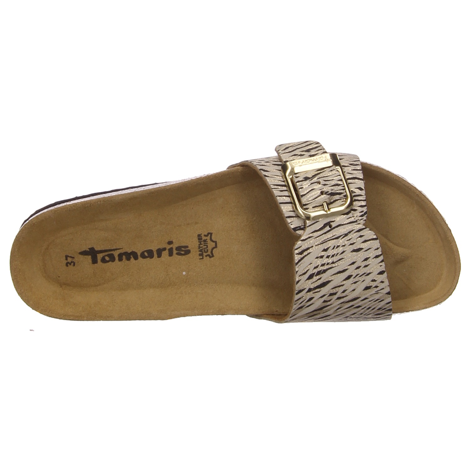 Tamaris Pantoletten beige beige
