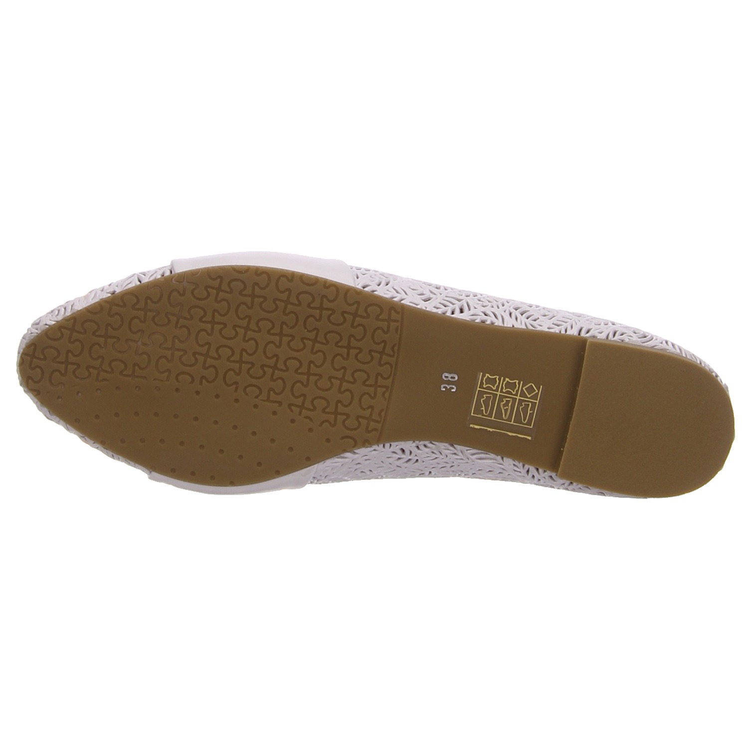 elbandi Slipper weiß weiss/weiss kombi