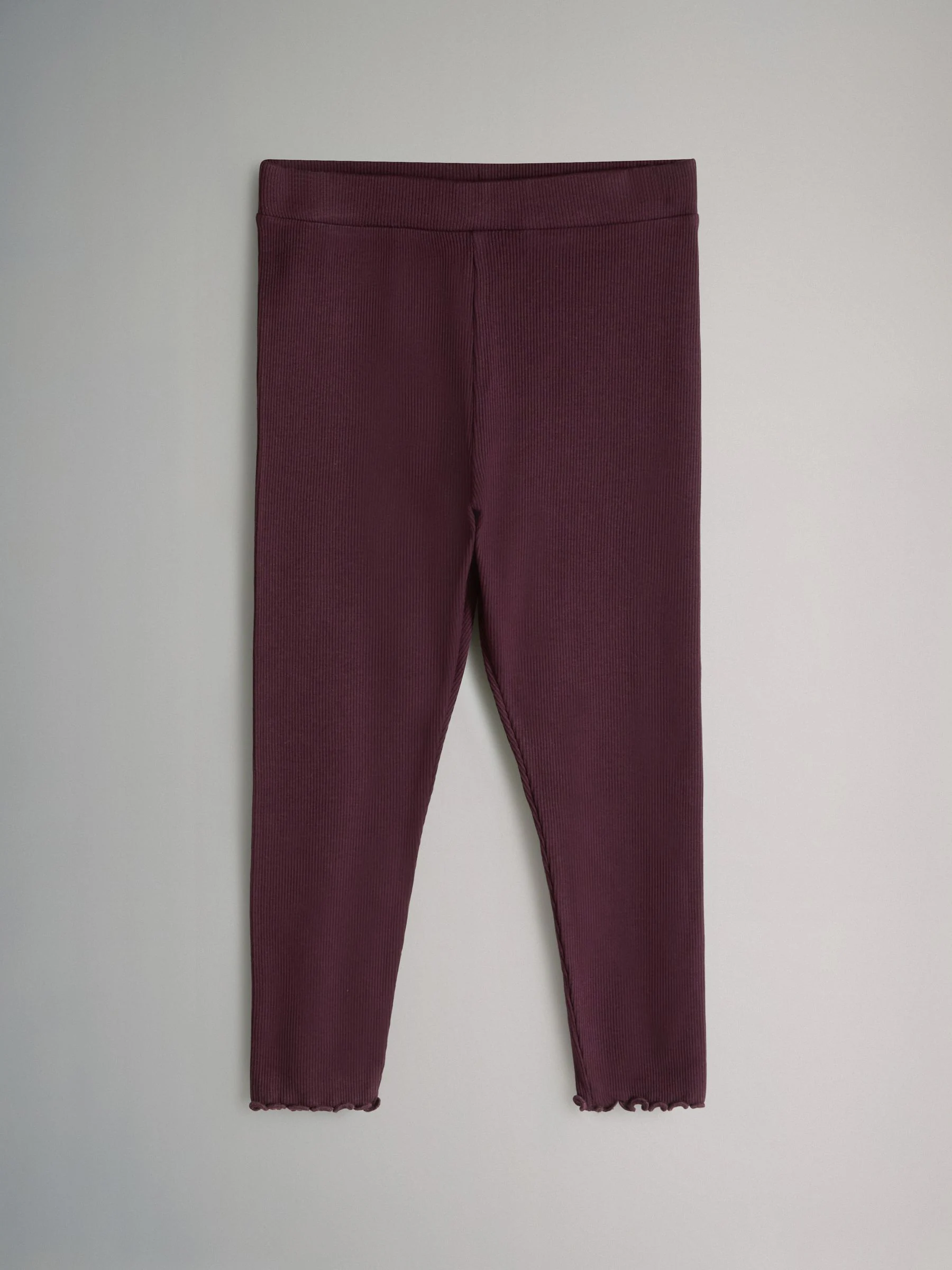Navy Blue/Red/Pink/Stripe - The Set 4 Pack Rib Cotton Leggings