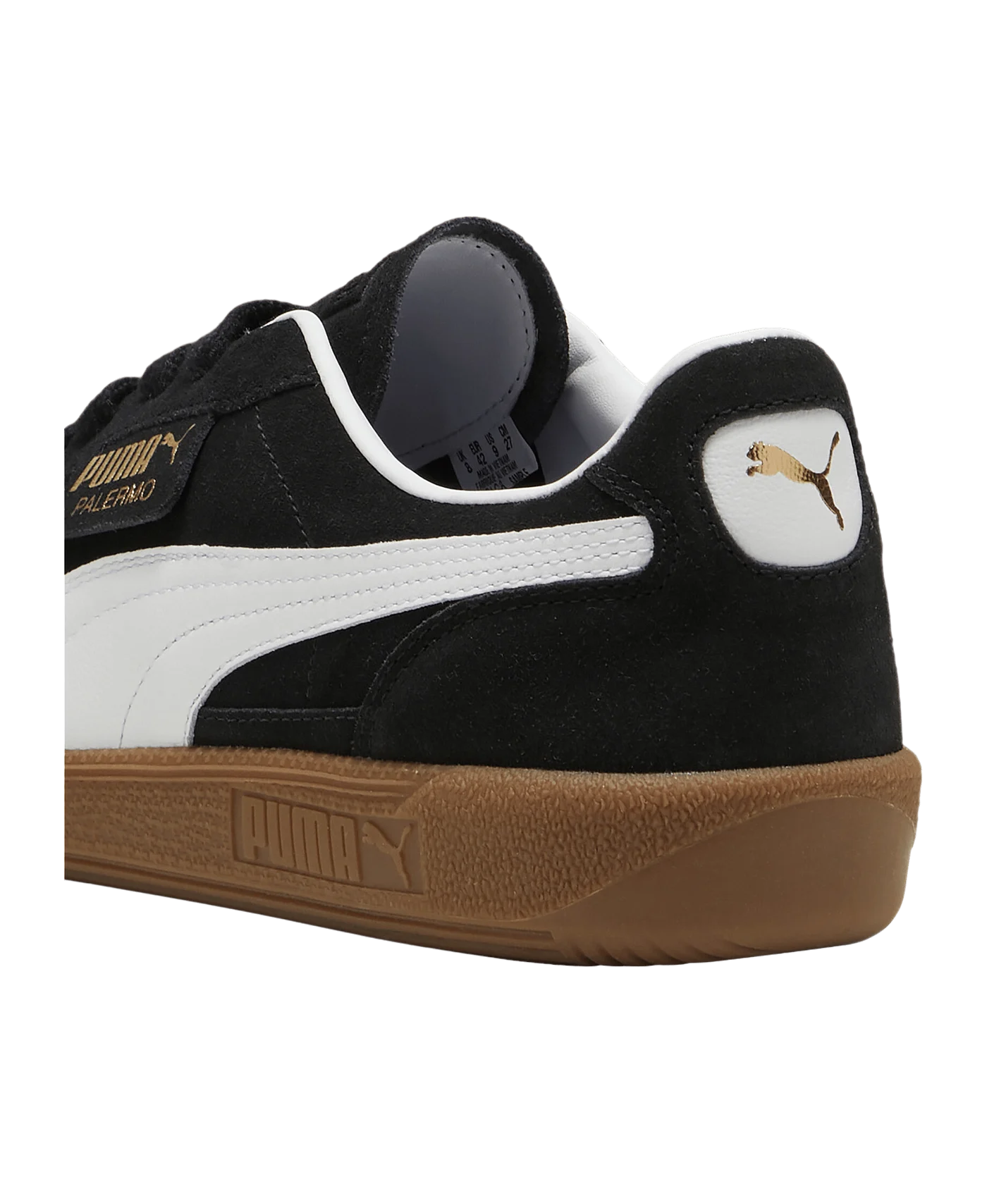 PUMA Palermo Schwarz Weiss F10