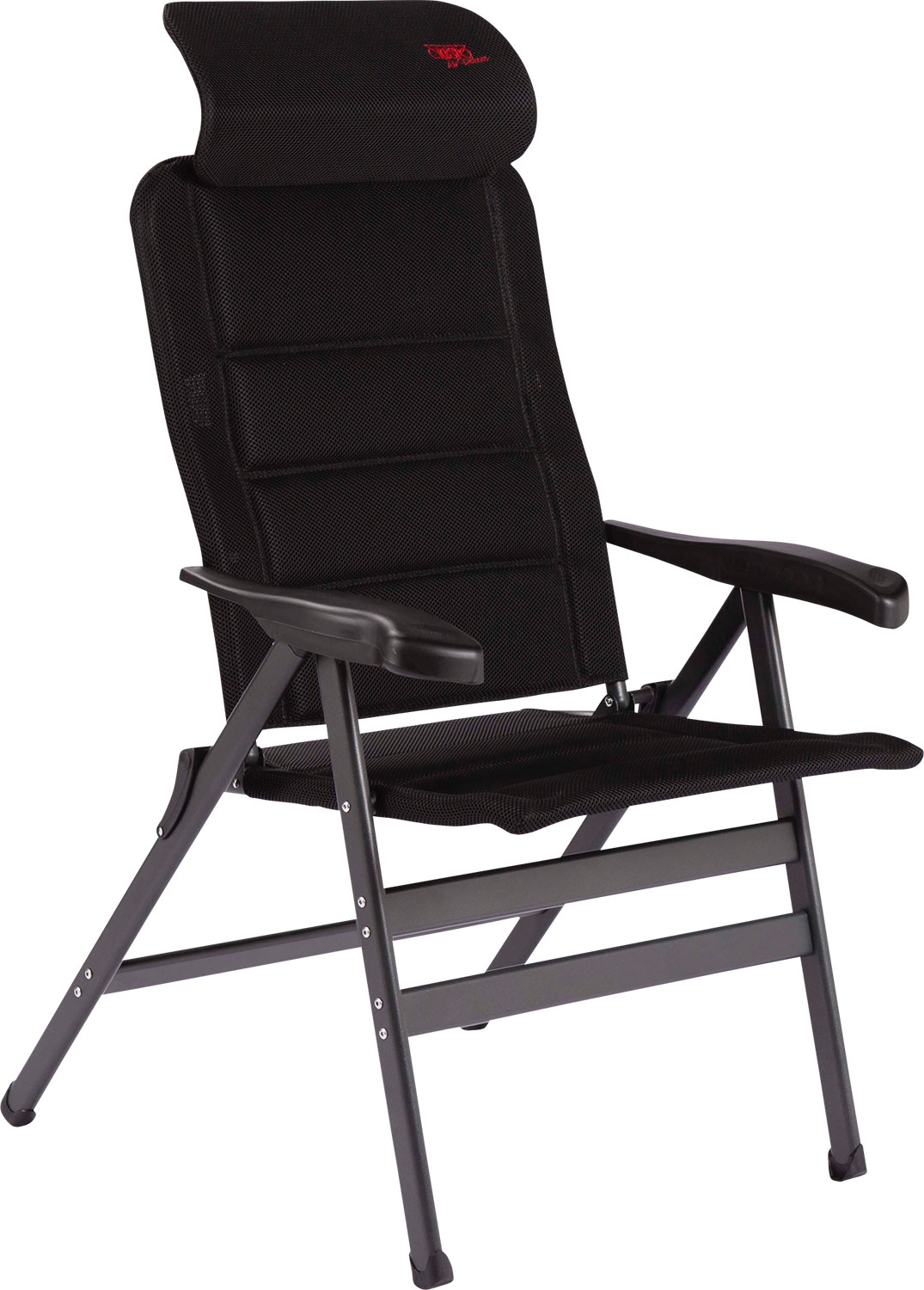 Crespo AP/238 XL Air Deluxe Compact Klappstuhl Schwarz