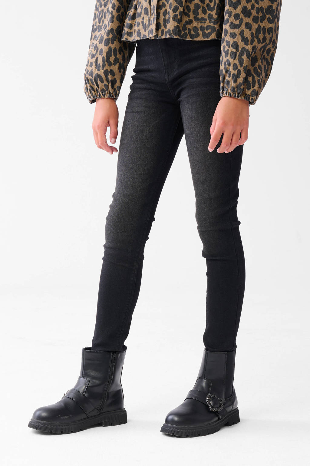 Shoeby skinny jeans black denim