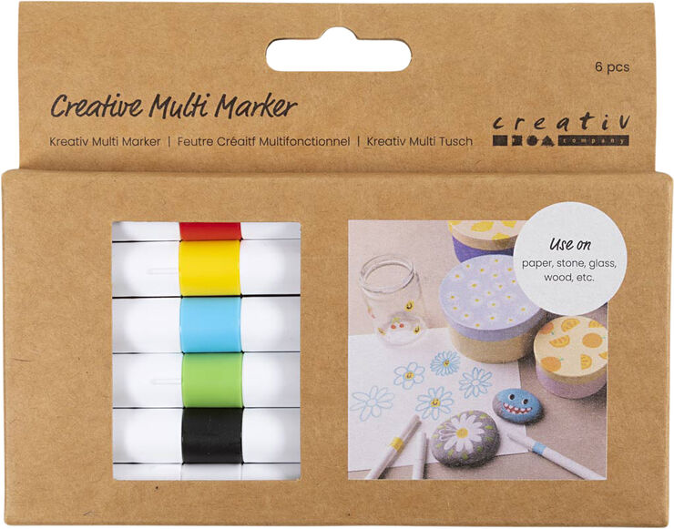 Creativ Company Kreativ Multi Tusch, streg 4 mm.