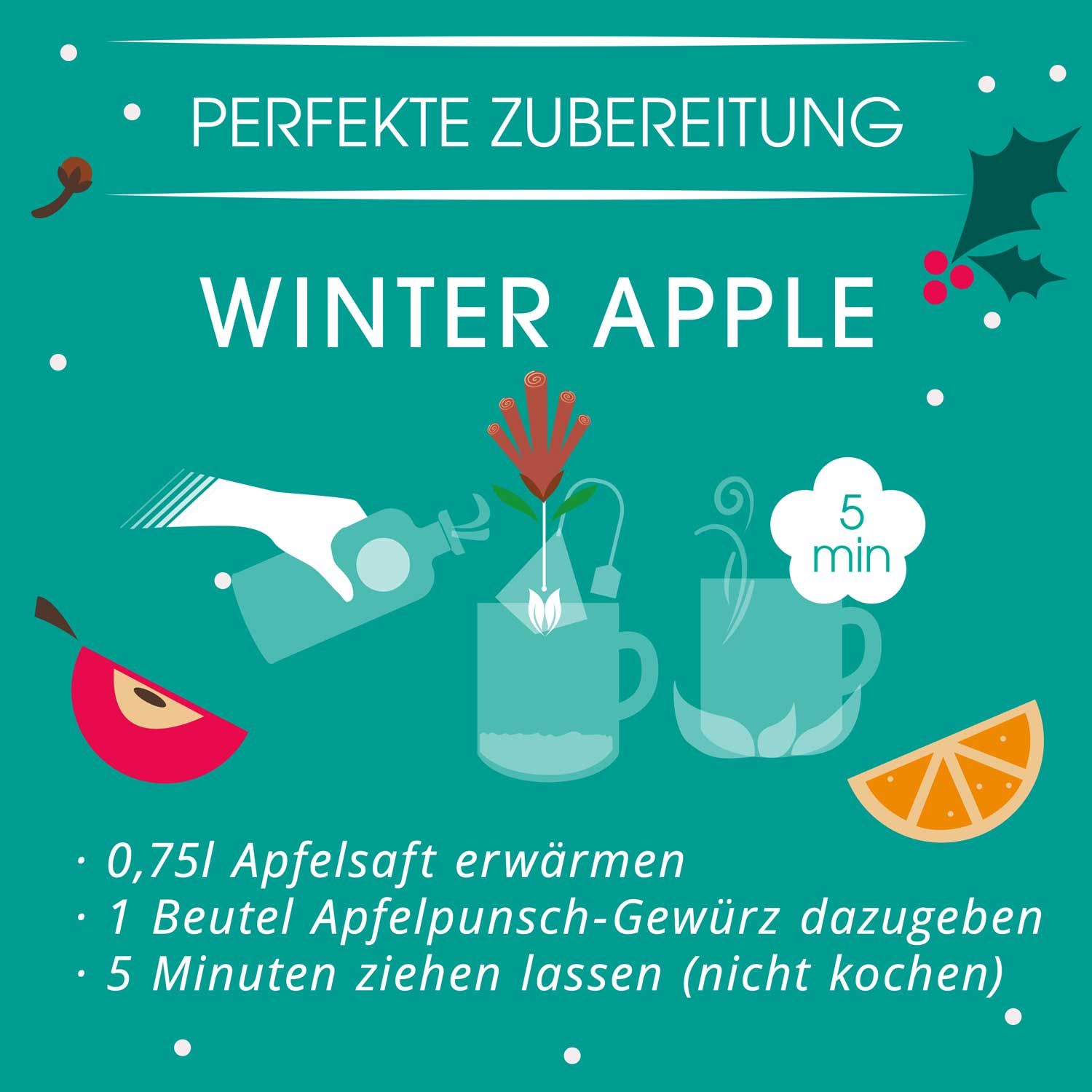 ETS - Apfel Punsch Gewürz Winter Apple bio